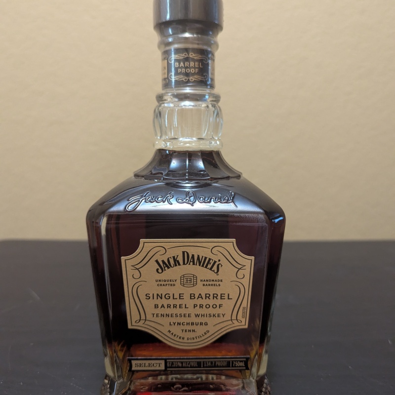 Jack Daniels Single Barrel Barrel Proof (134.7 proof!)