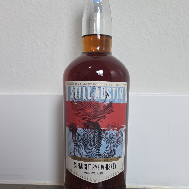 Still Austin Distillery Reserve Series Ex Blue Corn Finish Straight Rye