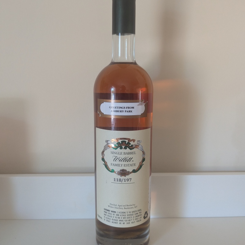 Willet 8 year rye