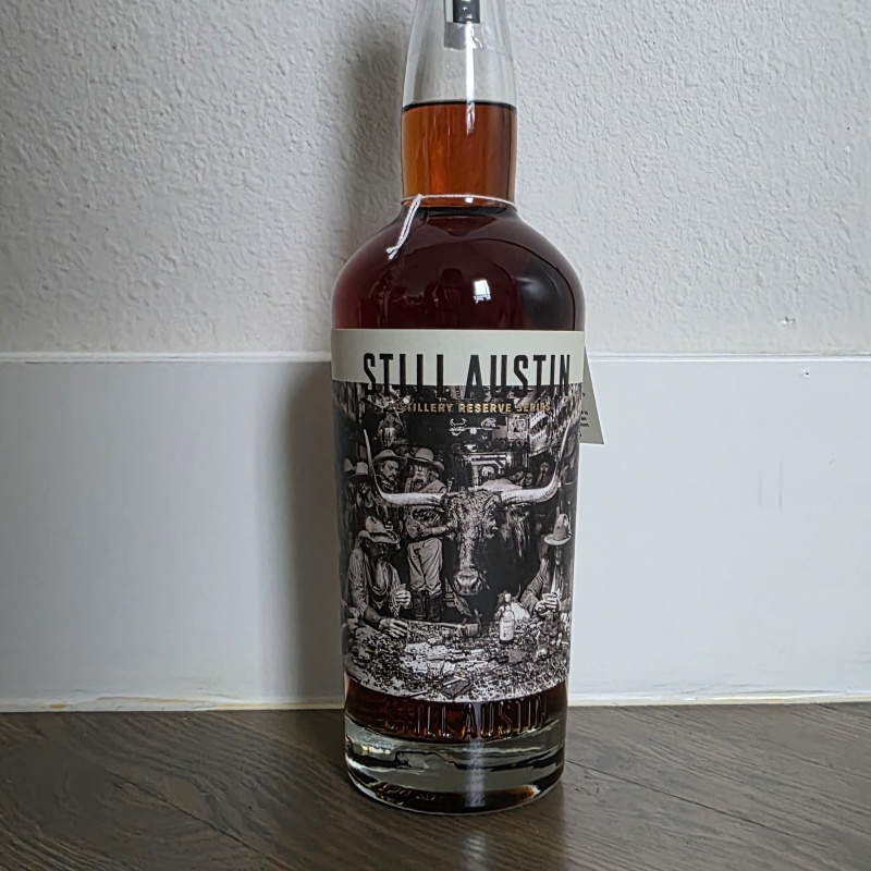 Still Austin Distillery Reserve Series Ex White Port Cask Finished Straight Rye