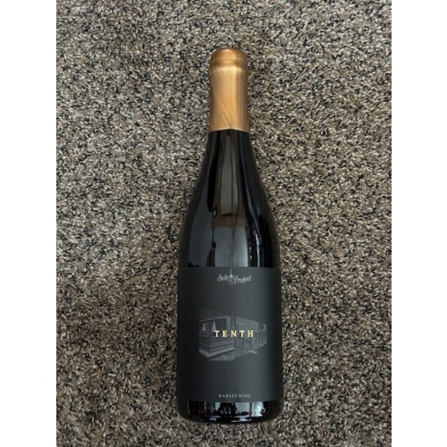 Side Project Tenth / The Cellar Tenth 10 Anniversary Barleywine in hand, Nov 8 Release