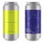 OH Mixed 4-Pack: Other Half Double Dry Hopped Space Diamonds, Double Dry Hopped All Citra Everything, All Green Everything, and Small Green Everything, mixed 4-pack