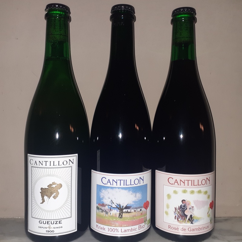 750ml Cantillon Gueuze, Kriek and RdG *FREE SHIPPPING*