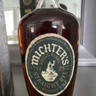 Michter’s 25 Year Old Single Barrel Straight Rye Whiskey (750mL) – Original Owner, Mint Condition