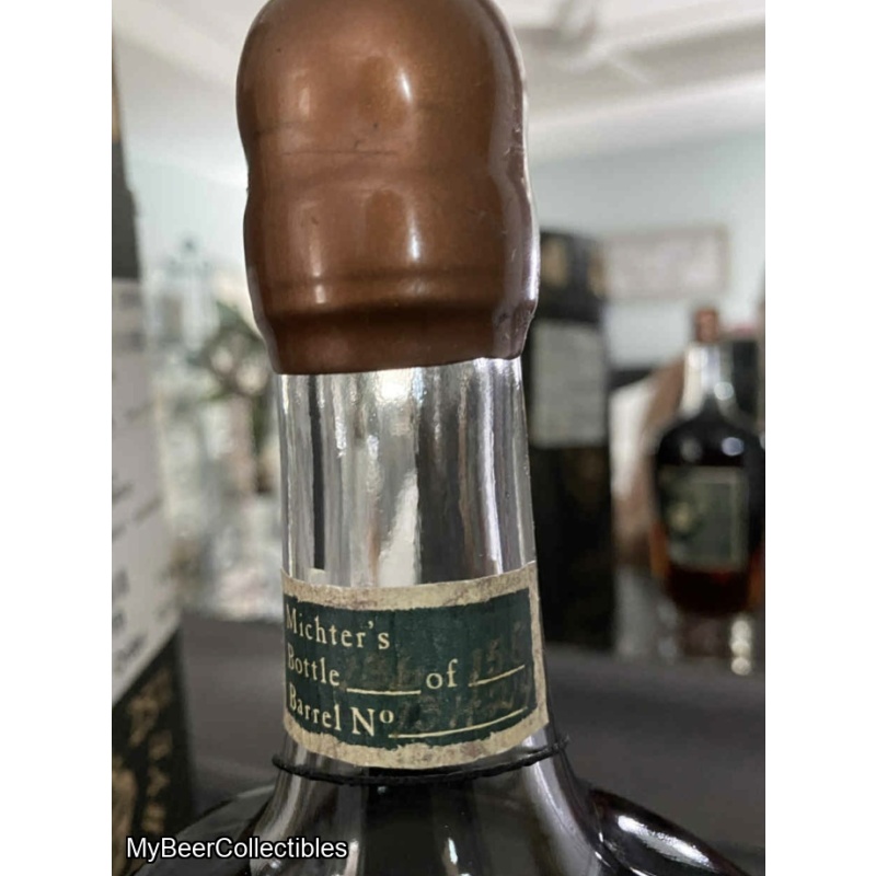 Michter’s 25 Year Old Single Barrel Straight Rye Whiskey (750mL) – Original Owner, Mint Condition