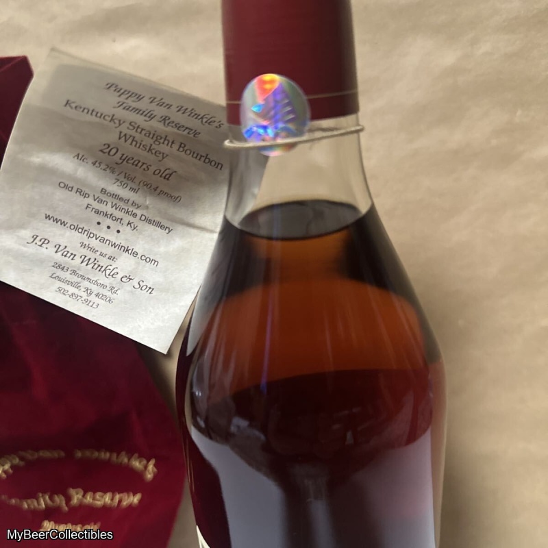 2019 Pappy Van Winkle 20 Year