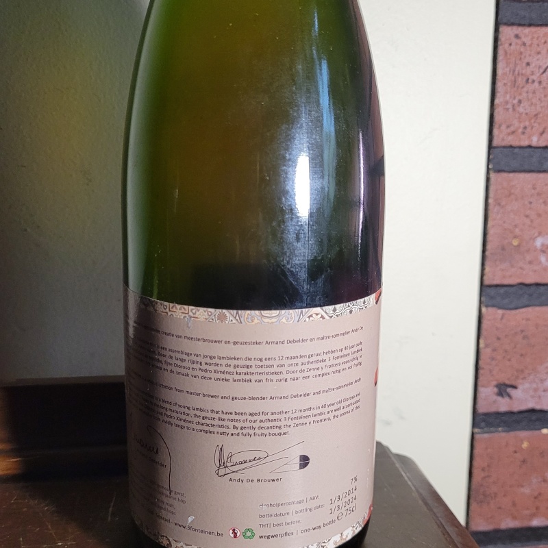 Drie Fonteinen Zenne Y Frontera b1 2014