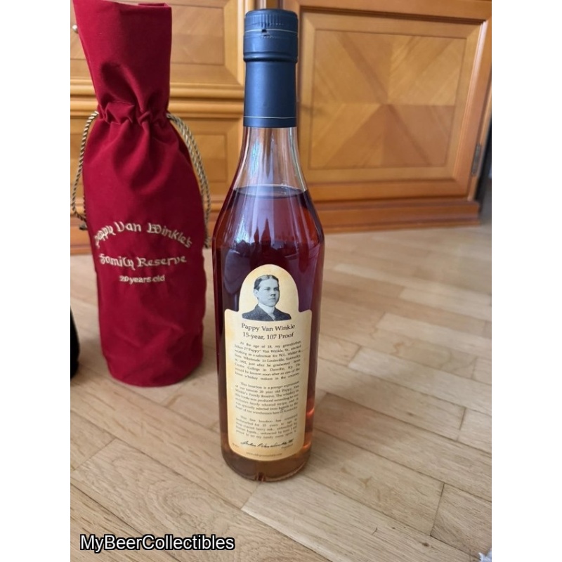 Pappy  Van  Winkle  3 pack 23, 20, & 15