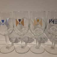 4x Tasting Glasses Hill Farmstead HF