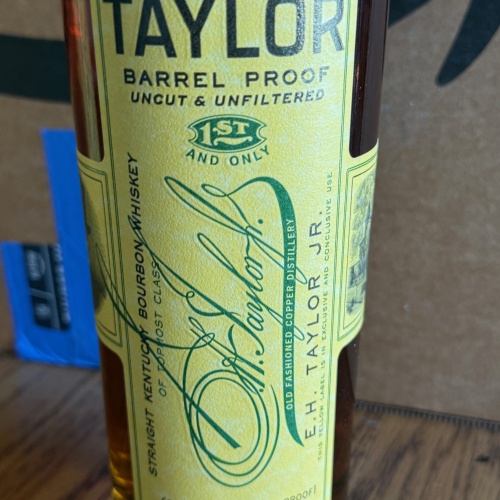 EH Taylor Barrel Proof 127.2 Proof