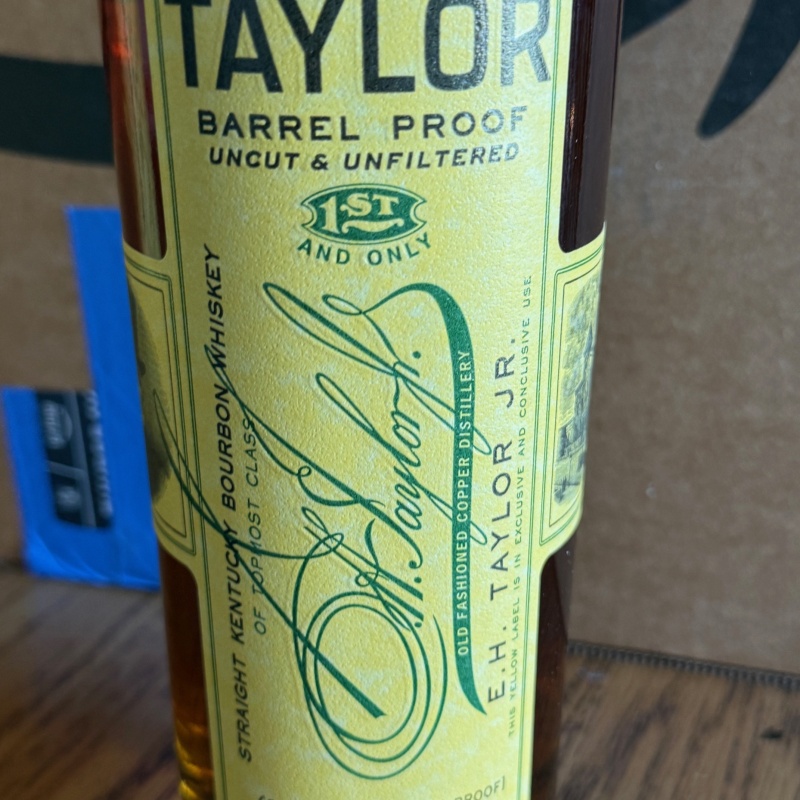 EH Taylor Barrel Proof 127.2 Proof