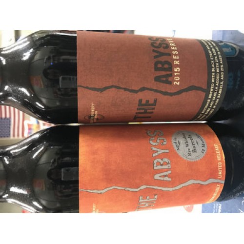 Deschutes Rye Whiskey Abyss 2015 and Abyss 2015