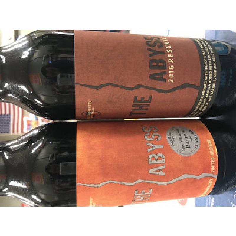 Deschutes Rye Whiskey Abyss 2015 and Abyss 2015