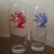 Tree House Red/Blue Logo Glassware Willie Becher Pint Glasses