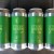 MONKISH BREWING STICKY GREEN AND BAD TRAFFIC DIPA 4 PACK