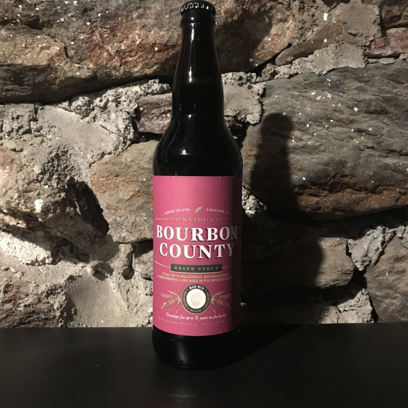 Goose Island Bourbon County Backyard Rye 22 oz BCS BCBS (2013)