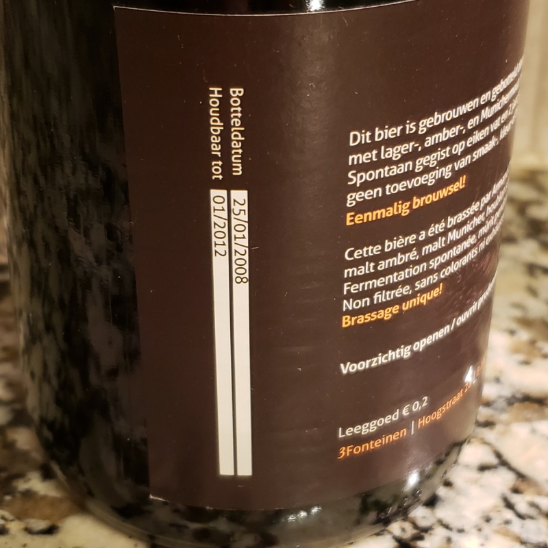 3 Fonteinen Straffe Winter (2008) - 750ml