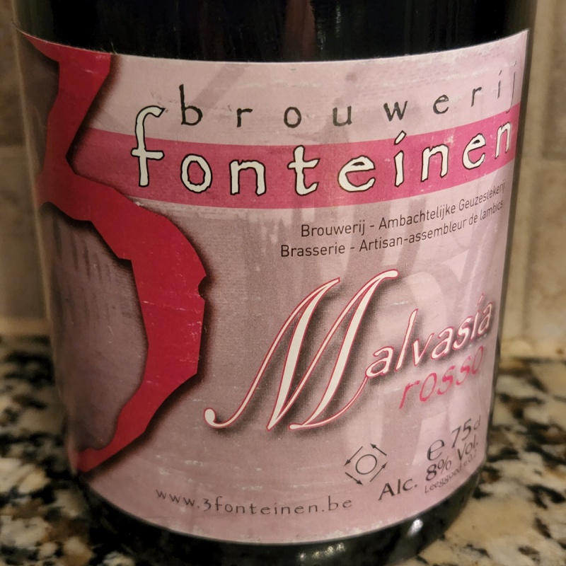 3 Fonteinen Malvasia Rosso (2003) - 750ml