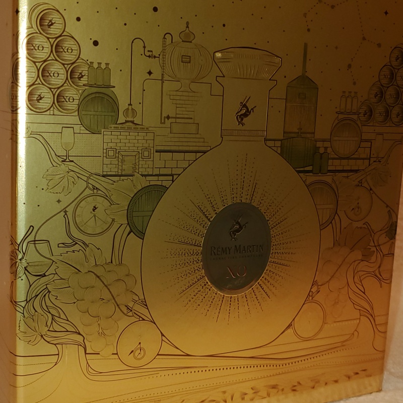 Remy Martin XO gold leaf limited edition