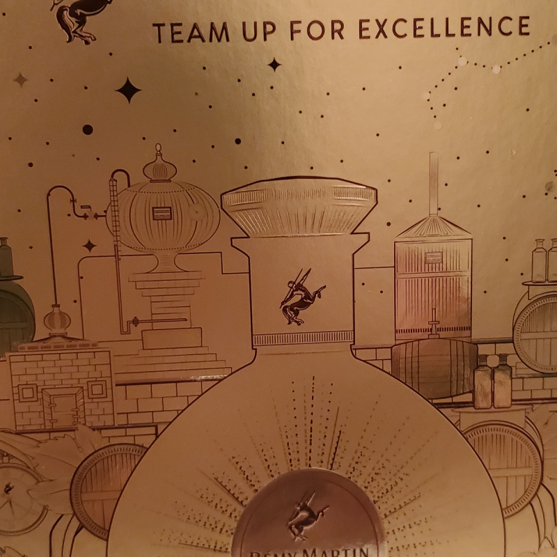 Remy Martin XO gold leaf limited edition