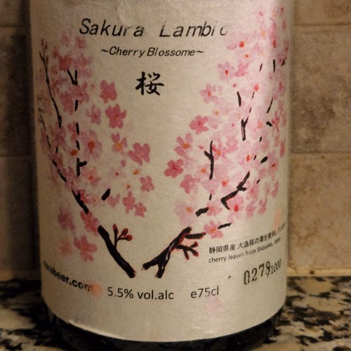 OWA Sakura Lambic ~ Cherry Blossome ~ (2013) - 750ml