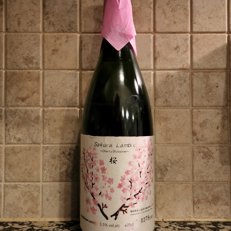 OWA Sakura Lambic ~ Cherry Blossome ~ (2013) - 750ml