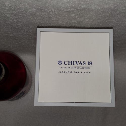 Chivas regal 18 japanese oak finish blended scotch whisky