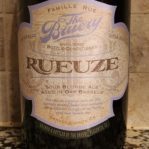 The Bruery Rueuze (2013) - 750ml