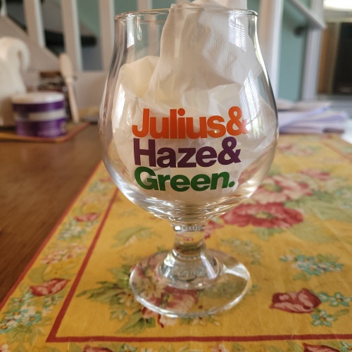 Tree House Tulip Glass
