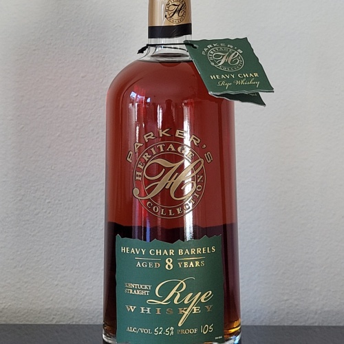 2019 Parker's Heritage Collection #13 PHC 8-Years Aged Heavy Char Barrels Rye Whiskey (Parker)