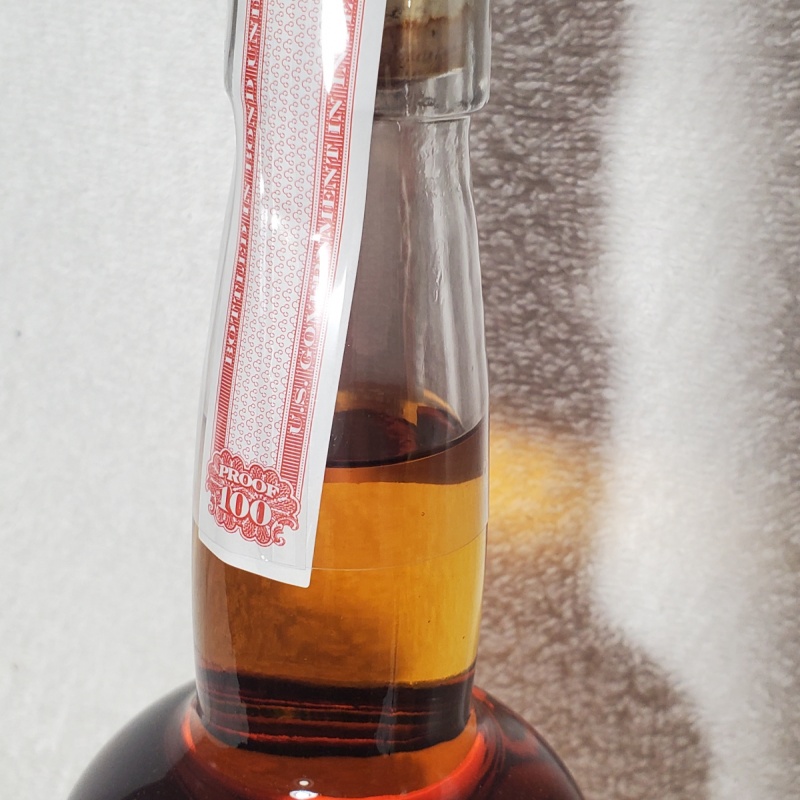 EH Taylor straight rye 750 ml size bottle