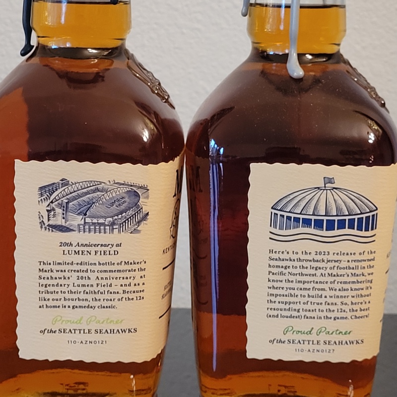 Maker’s Mark Seattle Seahawks 20th Anniversary at Lumen Field + Throwback Limited Edition