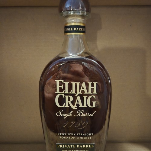 Elijah Craig -- Private Barrel 8 Year Barrel Proof