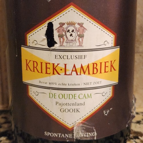 De Cam Kriek Lambiek (2009) - 750ml
