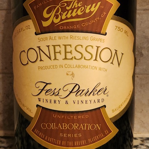 The Bruery Confession (2013) - 750ml