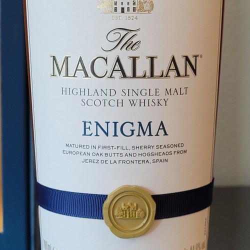 Macallan 'Enigma' Speyside Single Malt Scotch Whisky 700ml