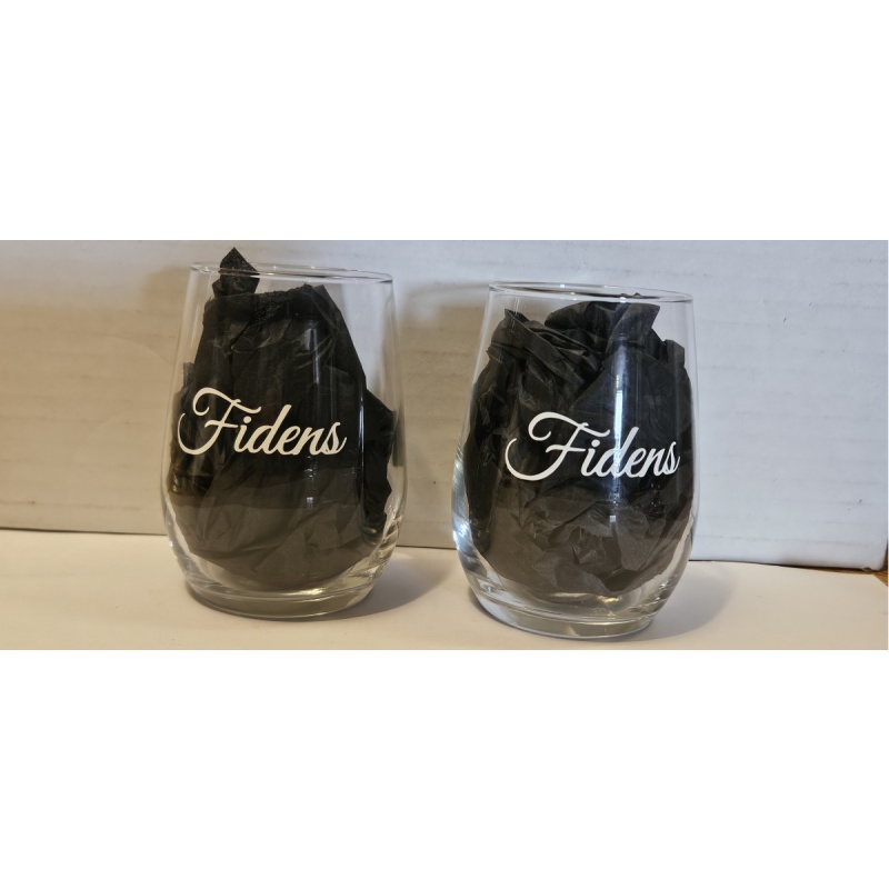 Set of 2 Fidens Taster Glasses