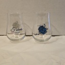 Fidens Blue Hop Bulb Glass