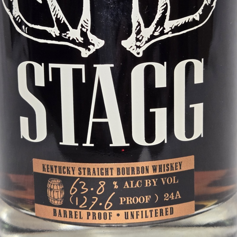 Stagg kentucky straight bourbon whisky 24A