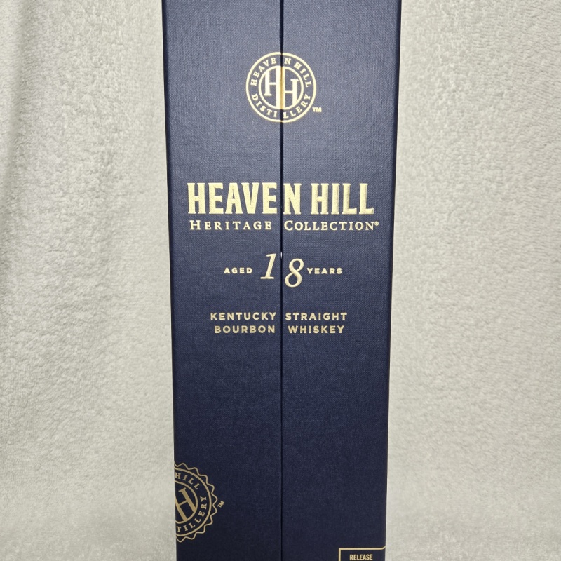 Heaven Hill heritage collection 18 yr  bourbon signed