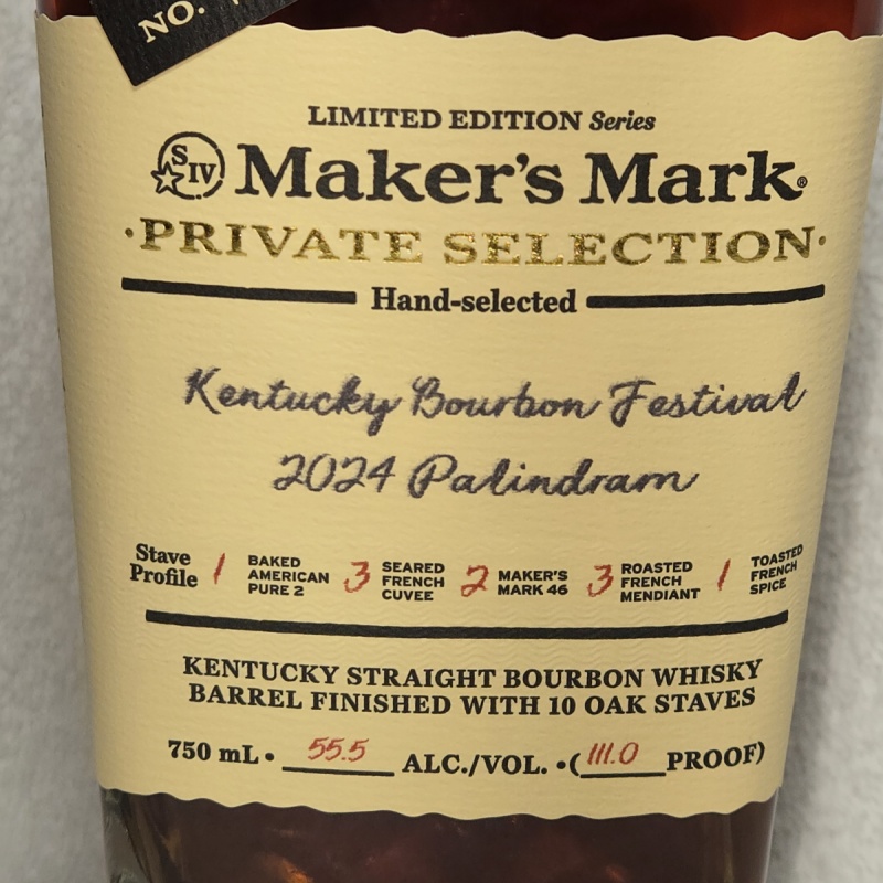 Markers Mark private selection 2024 Palindram limited edition