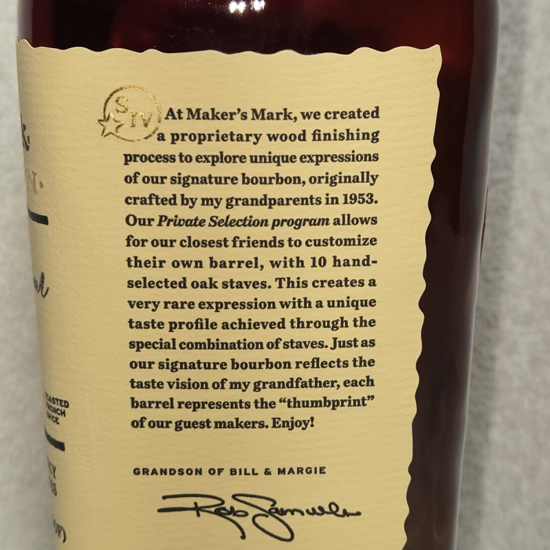 Markers Mark private selection 2024 Palindram limited edition