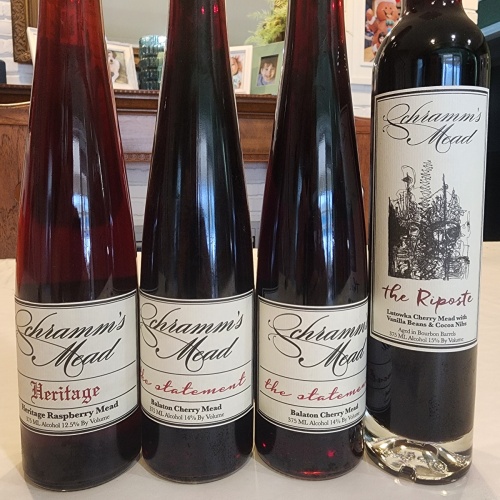 Schramm's 4 bottle set