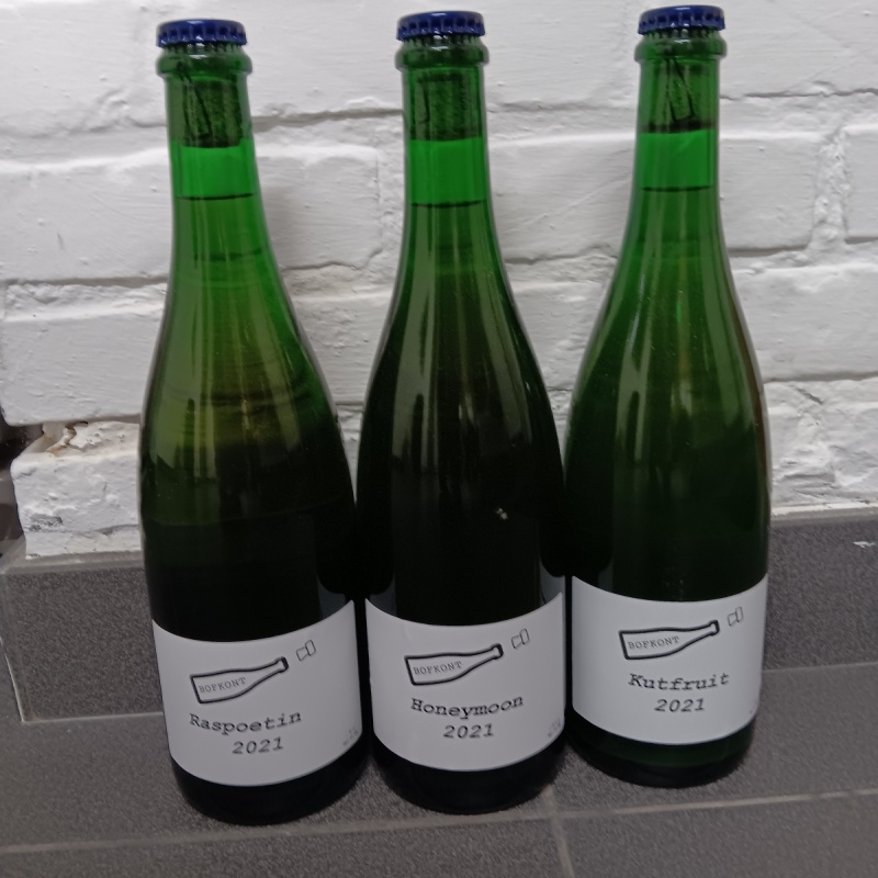 Bofkont 3x bottles of 75cl