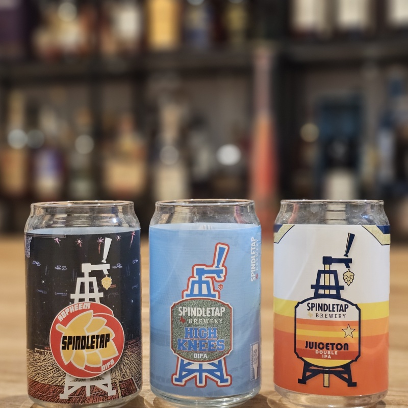 SpindleTap Brewery ~ Houston Sports Glassware ~ LIMITED EDITION