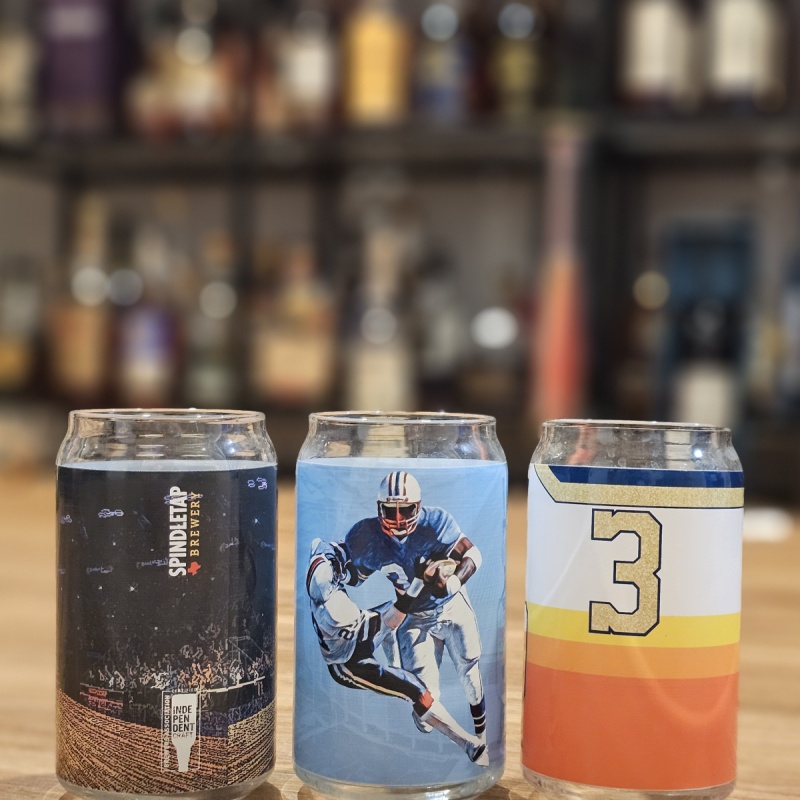 SpindleTap Brewery ~ Houston Sports Glassware ~ LIMITED EDITION