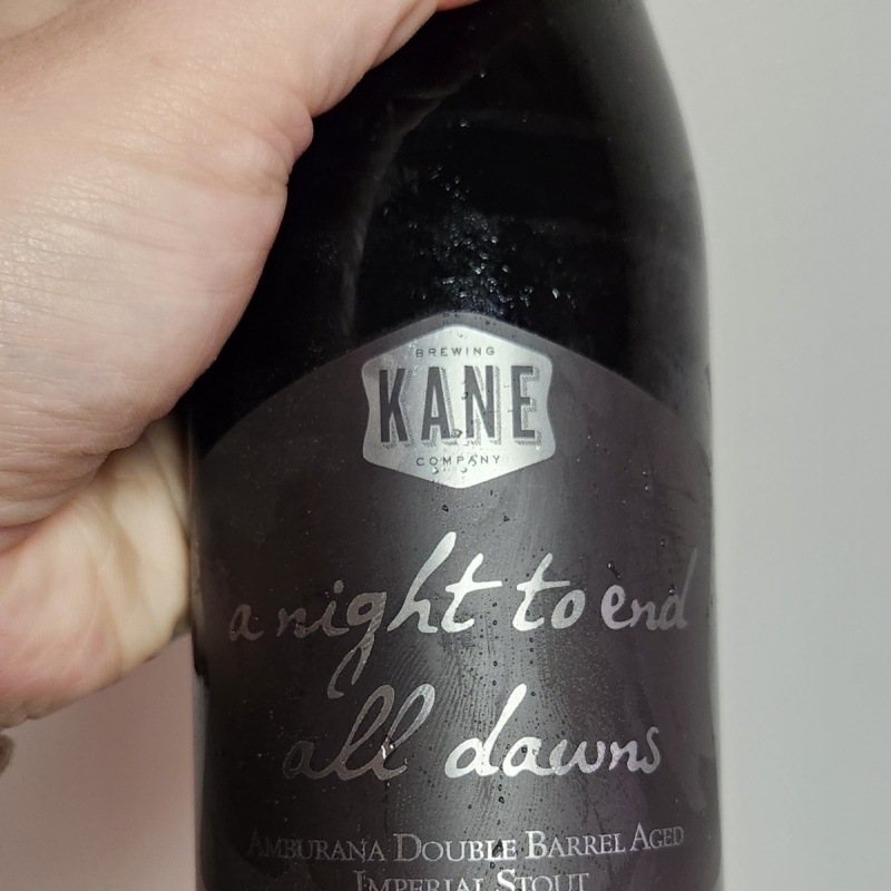 Kane DOUBLE Barrel Aged "A Night to End All Dawns" ANTEAD 2024 Flavors