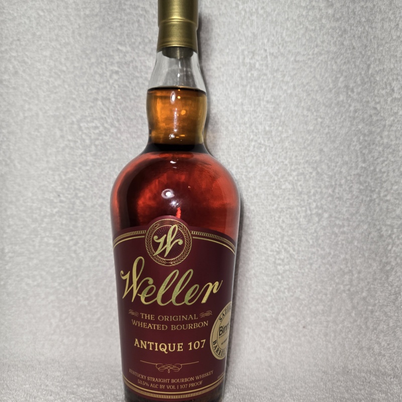 Weller antique 107 store pick sazerac barrel reserve