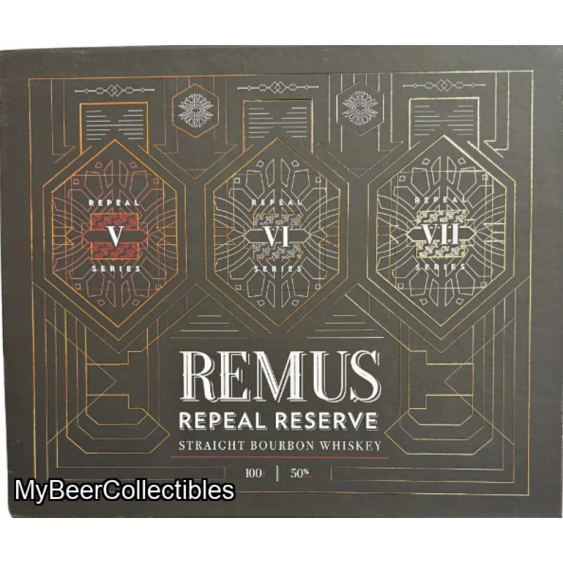 GEORGE REMUS REPEAL RESERVE BOURBON VOLUME V-VII TRILOGY PACK 3X750ML