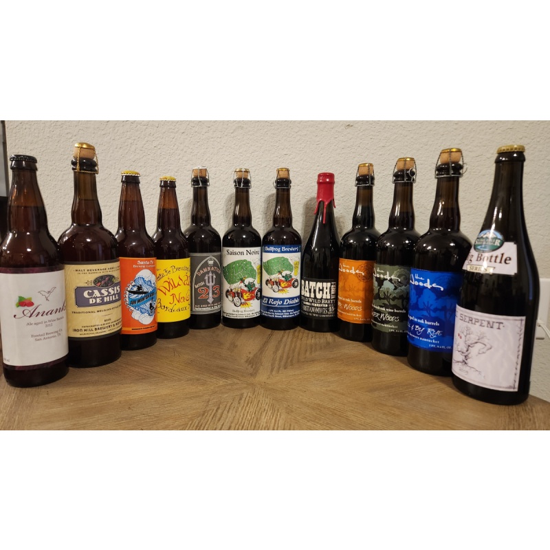 Vintage American Sour & Wild Ales (12 Pack) - 750ml